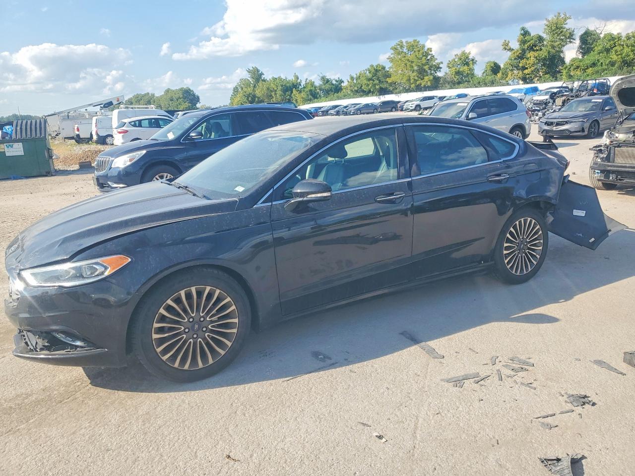 2017 FORD FUSION TITANIUM | 3FA6P0K97HR158855 | UPCARS