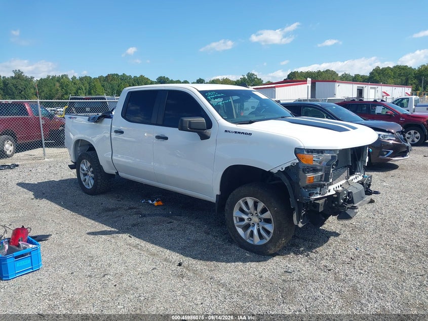 2023 CHEVROLET SILVERADO 1500 4WD  SHORT BED CUSTOM | 1GCPDBEK0PZ109427 | UPCARS