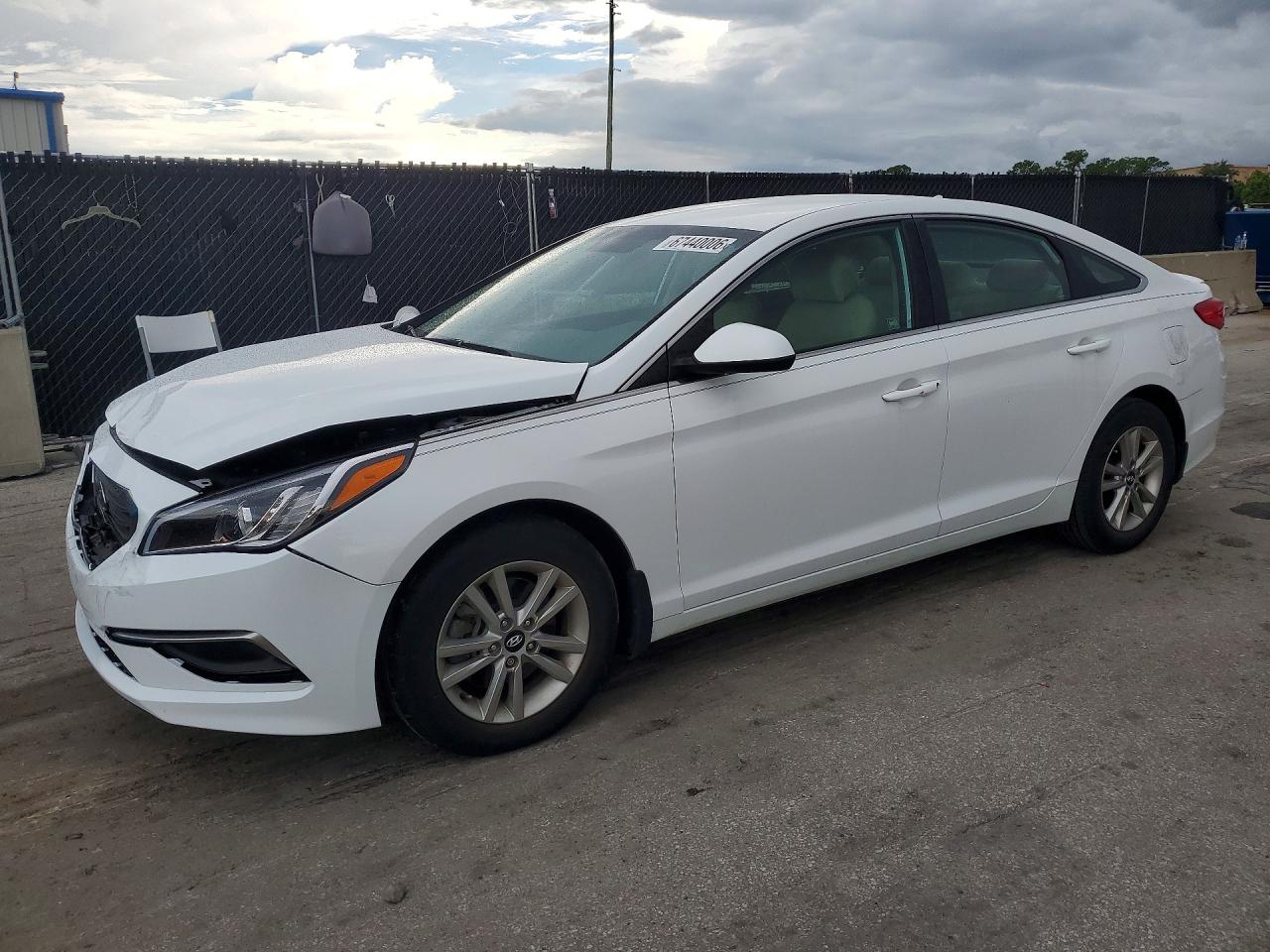 2017 HYUNDAI SONATA SE | 5NPE24AF8HH466087 | UPCARS