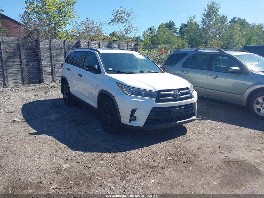 2019 TOYOTA HIGHLANDER SE | 5TDJZRFH8KS981996 | UPCARS