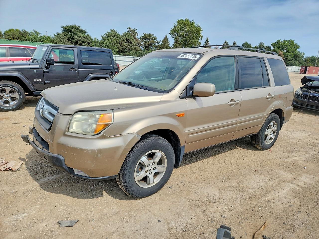 2006 HONDA PILOT EX | 5FNYF18706B000101 | UPCARS