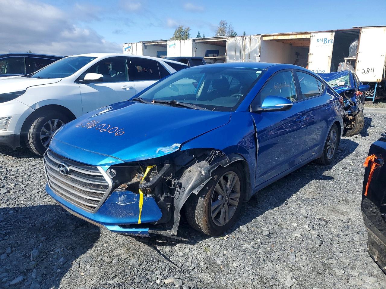 2017 HYUNDAI ELANTRA SE | KMHD84LF3HU208522 | UPCARS