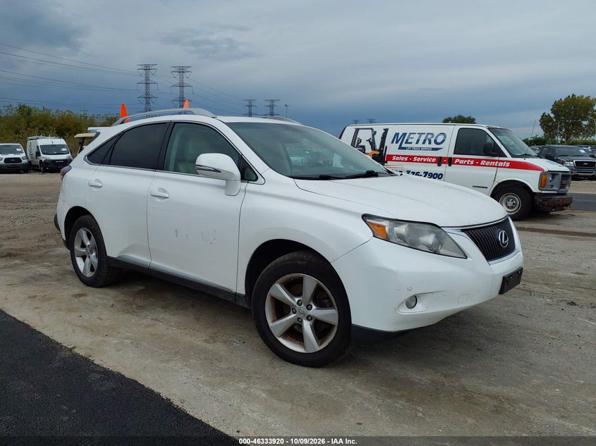 2010 LEXUS RX 350 | 2T2BK1BA1AC010599 | UPCARS
