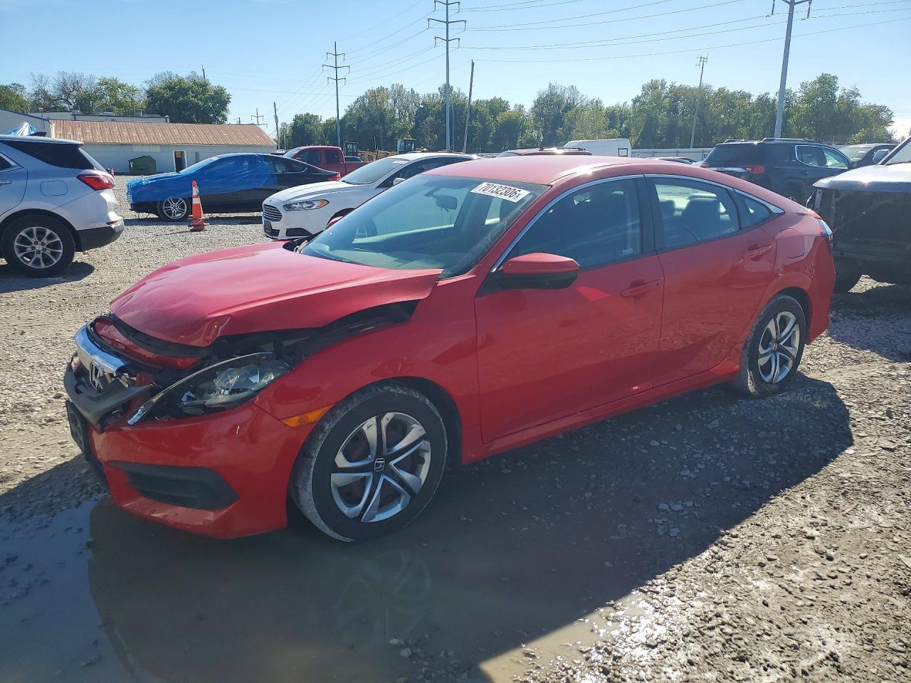 2018 HONDA CIVIC LX | 2HGFC2F52JH600968 | UPCARS
