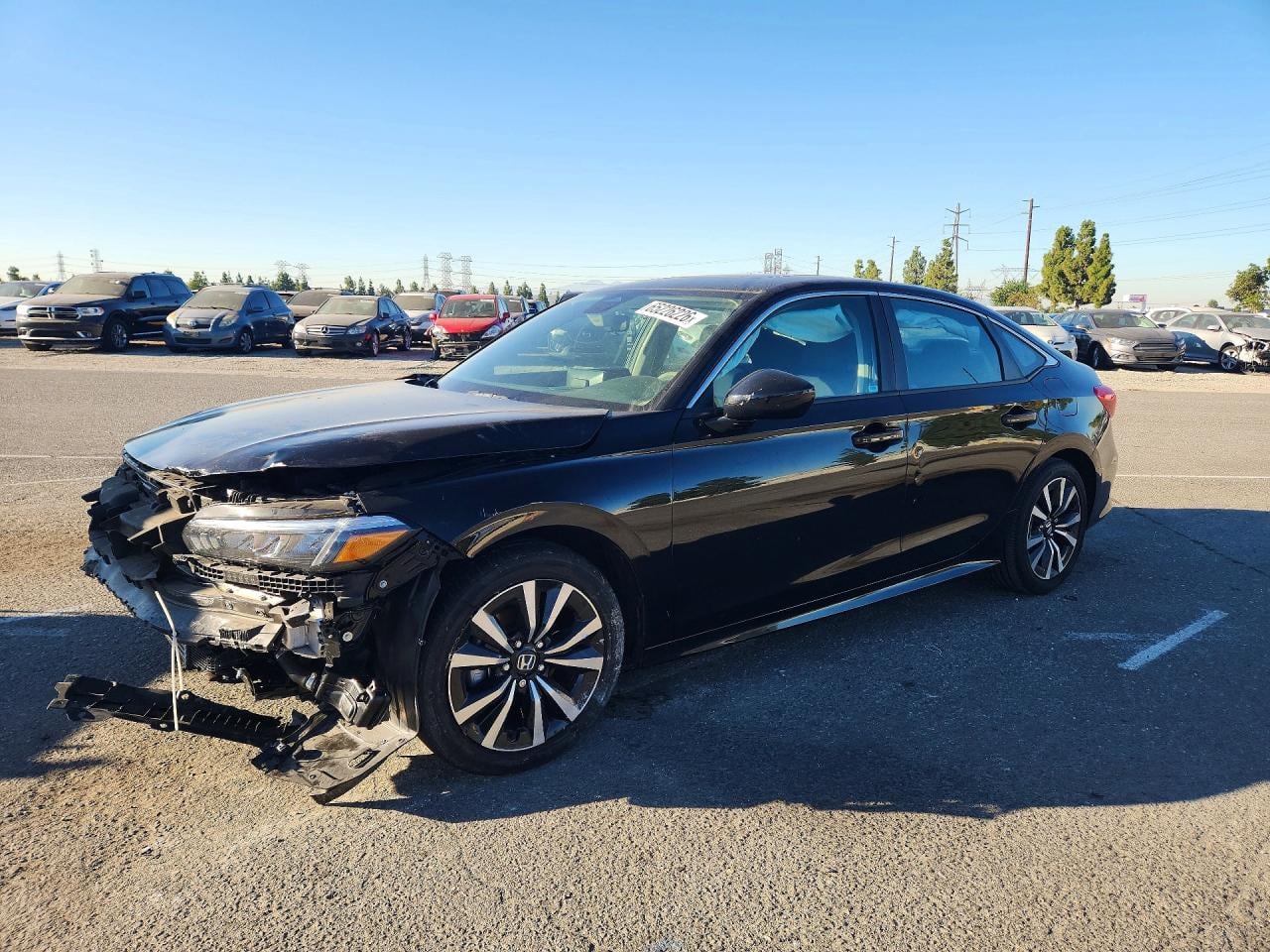 2024 HONDA CIVIC EX | 2HGFE1F70RH321049 | UPCARS