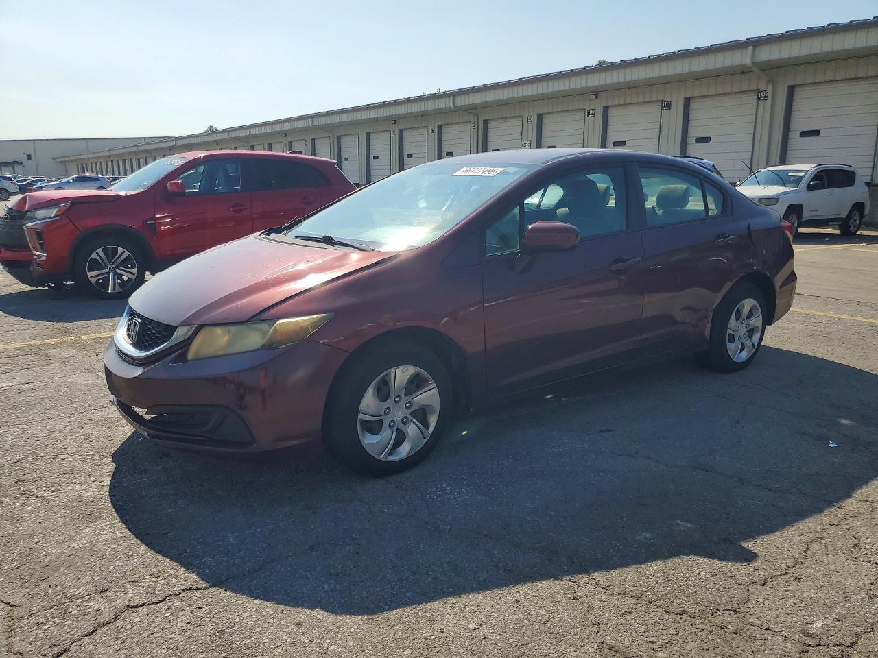 2014 HONDA CIVIC LX | 2HGFB2F52EH546533 | UPCARS
