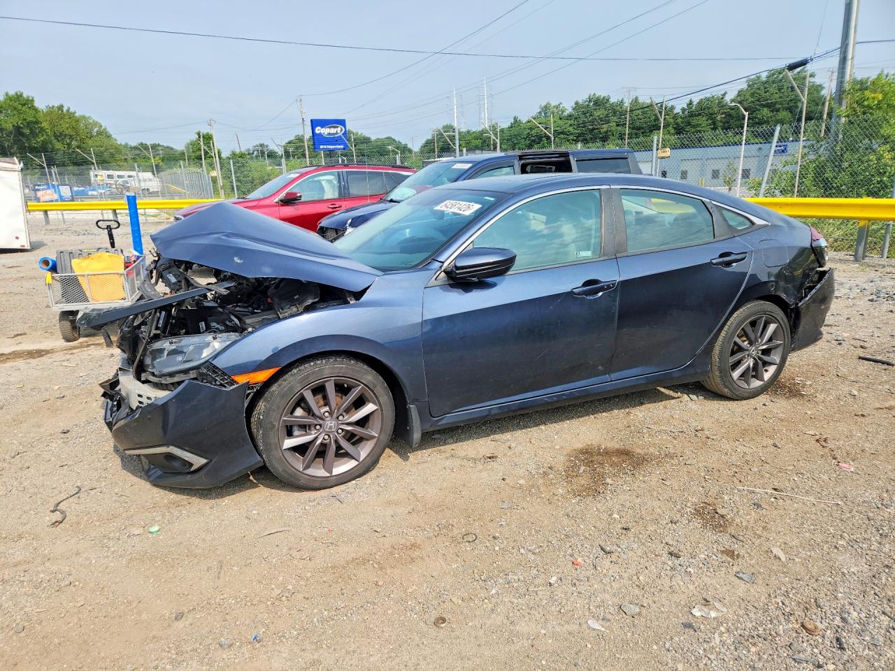 2020 HONDA CIVIC EXL | 19XFC1F70LE211061 | UPCARS