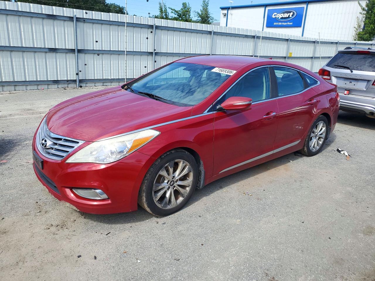 2013 HYUNDAI AZERA BASE | KMHFG4JG0DA298974 | UPCARS
