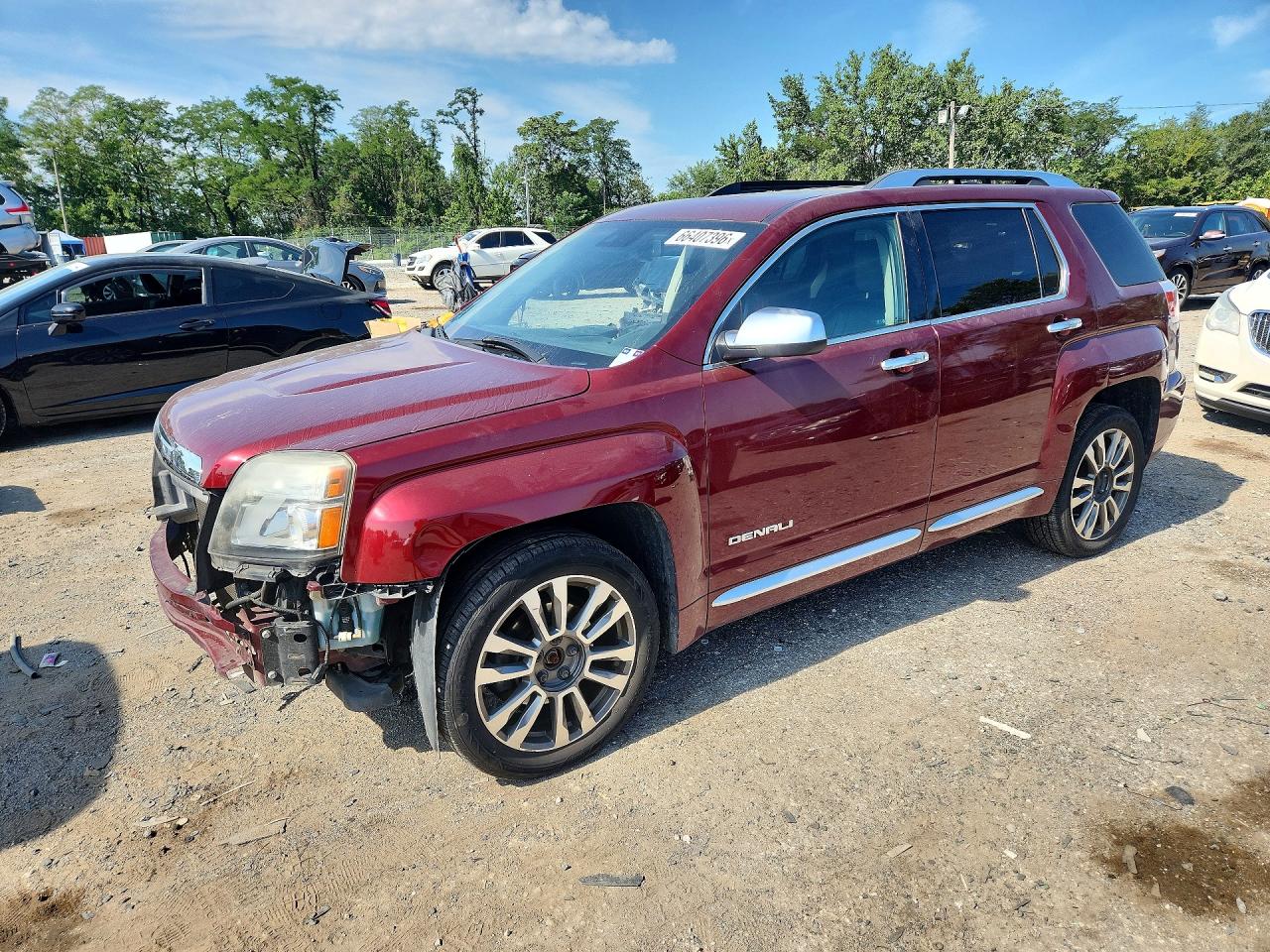 2016 GMC TERRAIN DENALI | 2GKFLVE30G6196934 | UPCARS