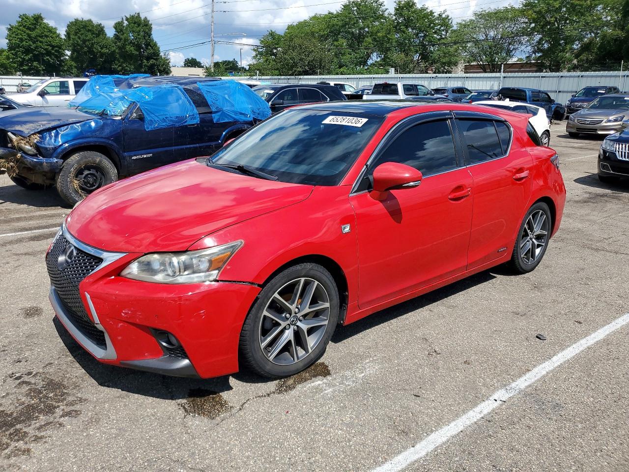 2014 LEXUS CT 200 | JTHKD5BH7E2192654 | UPCARS