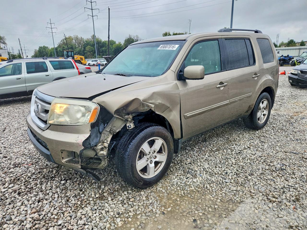 2011 HONDA PILOT EX | 5FNYF3H41BB023513 | UPCARS