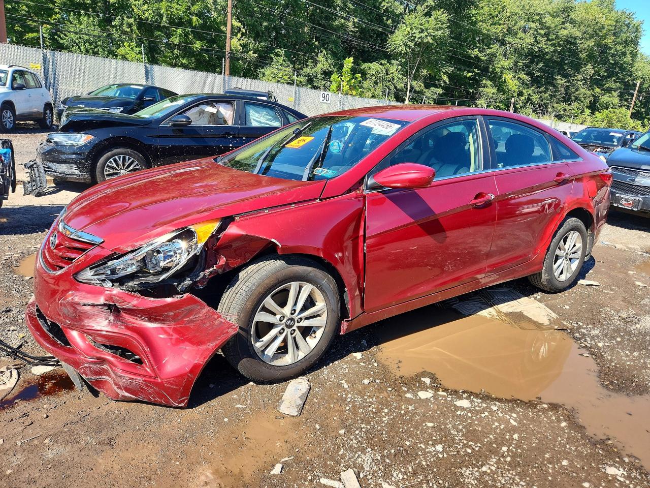 2013 HYUNDAI SONATA GLS | 5NPEB4AC8DH562799 | UPCARS