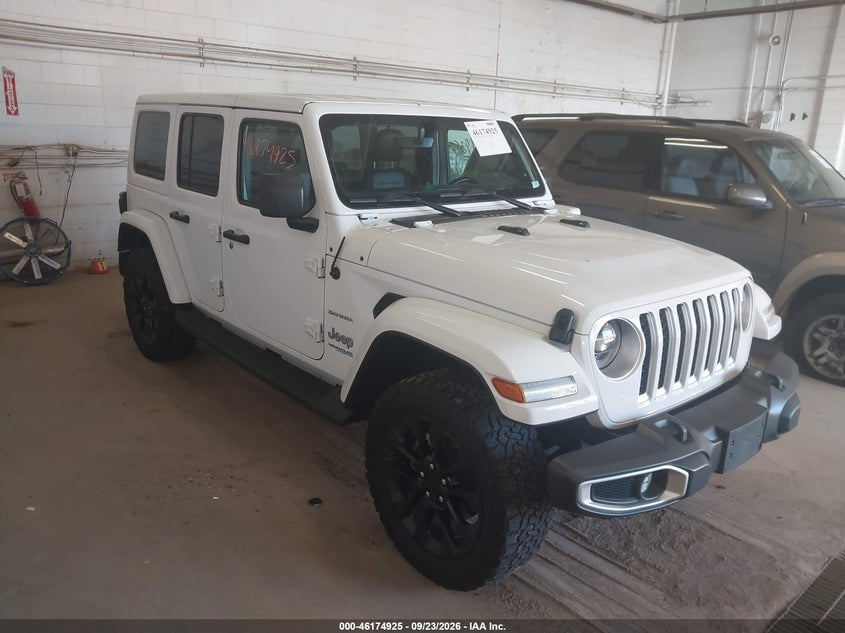 2021 JEEP WRANGLER 4XE UNLIMITED SAHARA 4X4 | 1C4JJXP64MW808438 | UPCARS