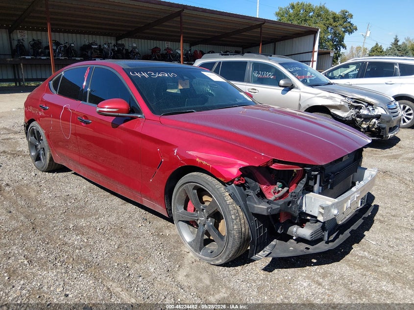 2019 GENESIS G70 3.3T ADVANCED | KMTG34LE6KU034560 | UPCARS