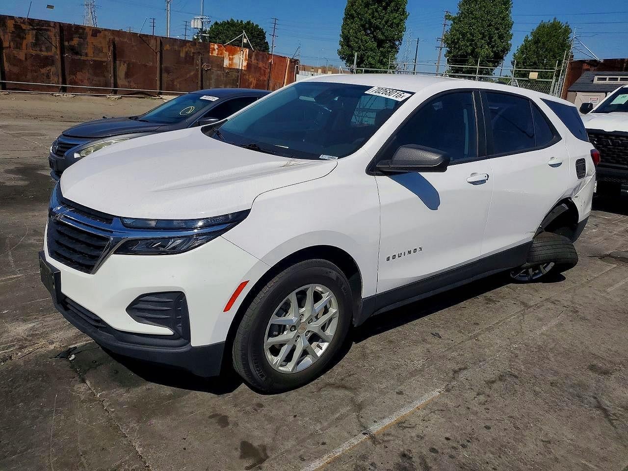 2023 CHEVROLET EQUINOX LS | 3GNAXHEG7PL157615 | UPCARS
