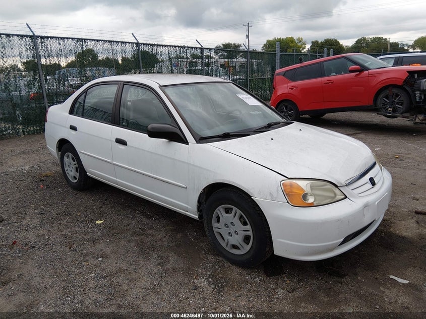 2001 HONDA CIVIC LX | JHMES16541S009314 | UPCARS