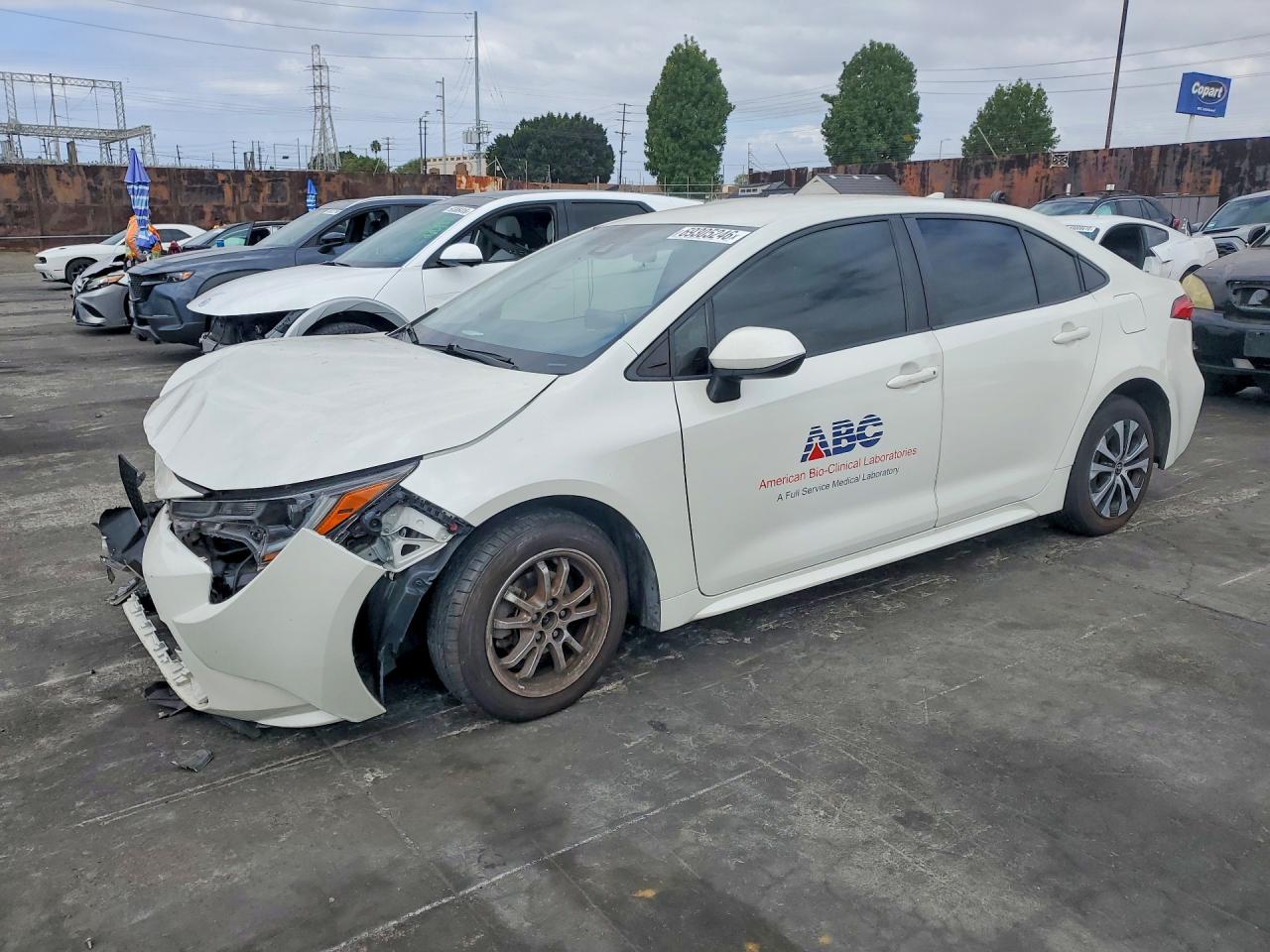 2021 TOYOTA COROLLA LE | JTDEAMDE3MJ020324 | UPCARS