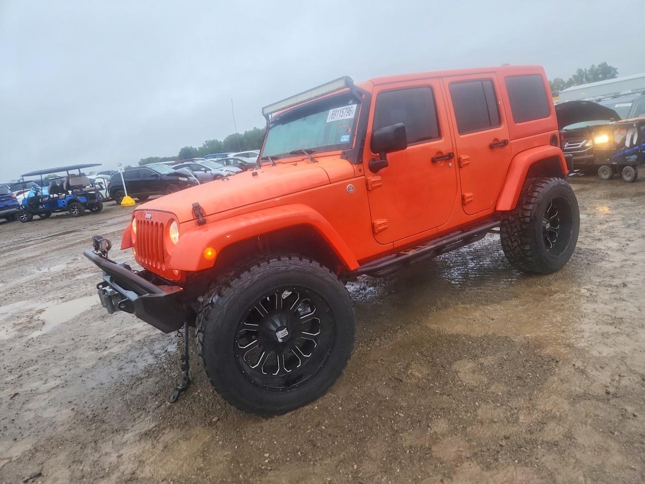 2015 JEEP WRANGLER SAHARA | 1C4BJWEG7FL700197 | UPCARS