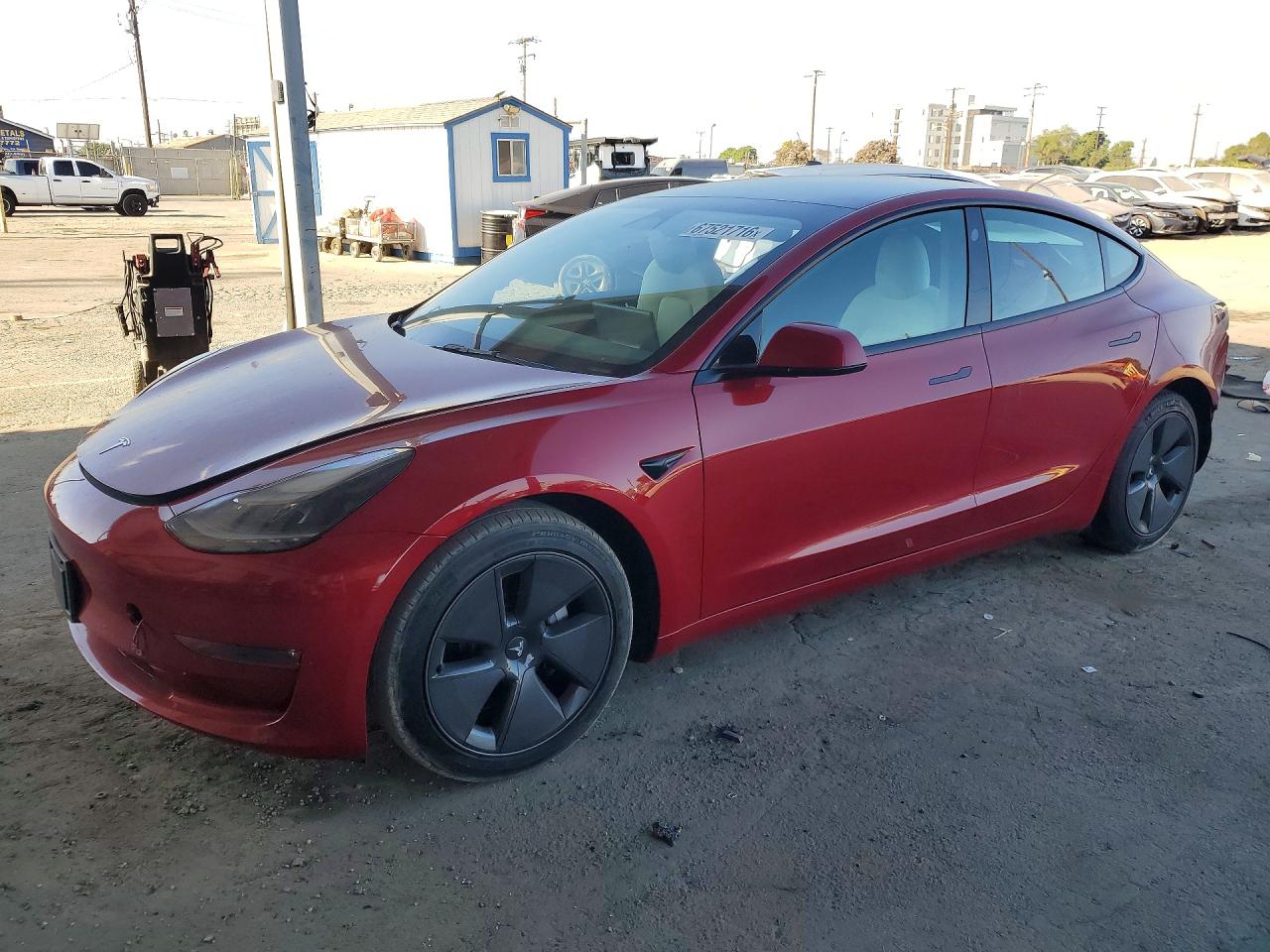 2022 TESLA MODEL 3 | 5YJ3E1EB8NF347227 | UPCARS