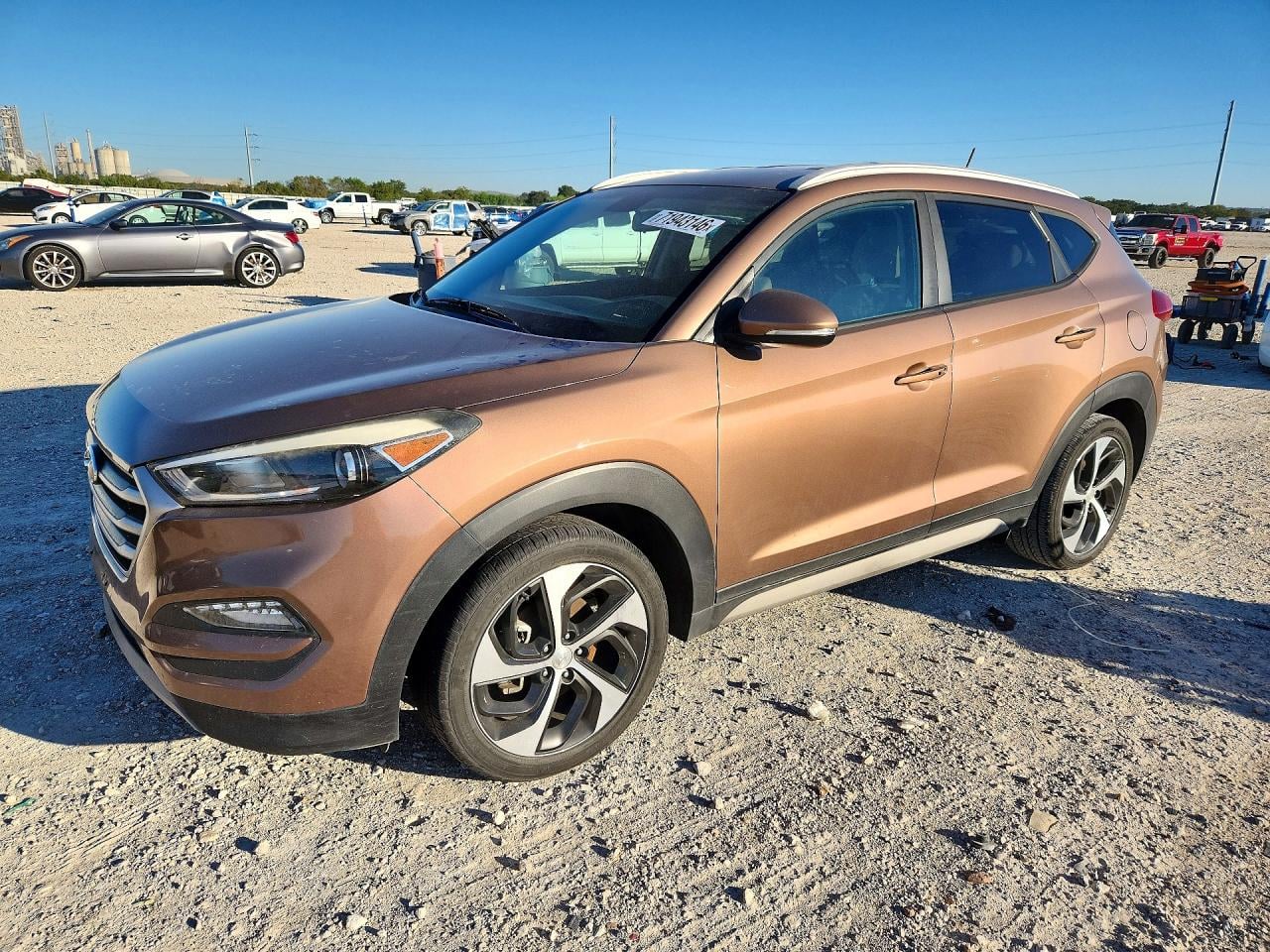2017 HYUNDAI TUCSON SPORT | KM8J33A23HU392761 | UPCARS