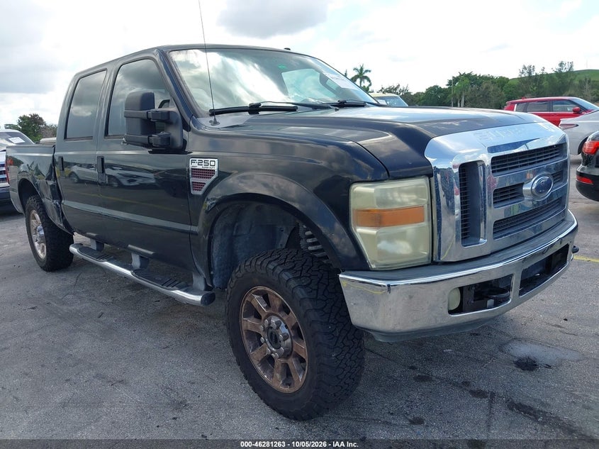 2008 FORD F-250 FX4/HARLEY-DAVIDSON/KING RANCH/LARIAT/XL/XLT | 1FTSW21R68EA96165 | UPCARS