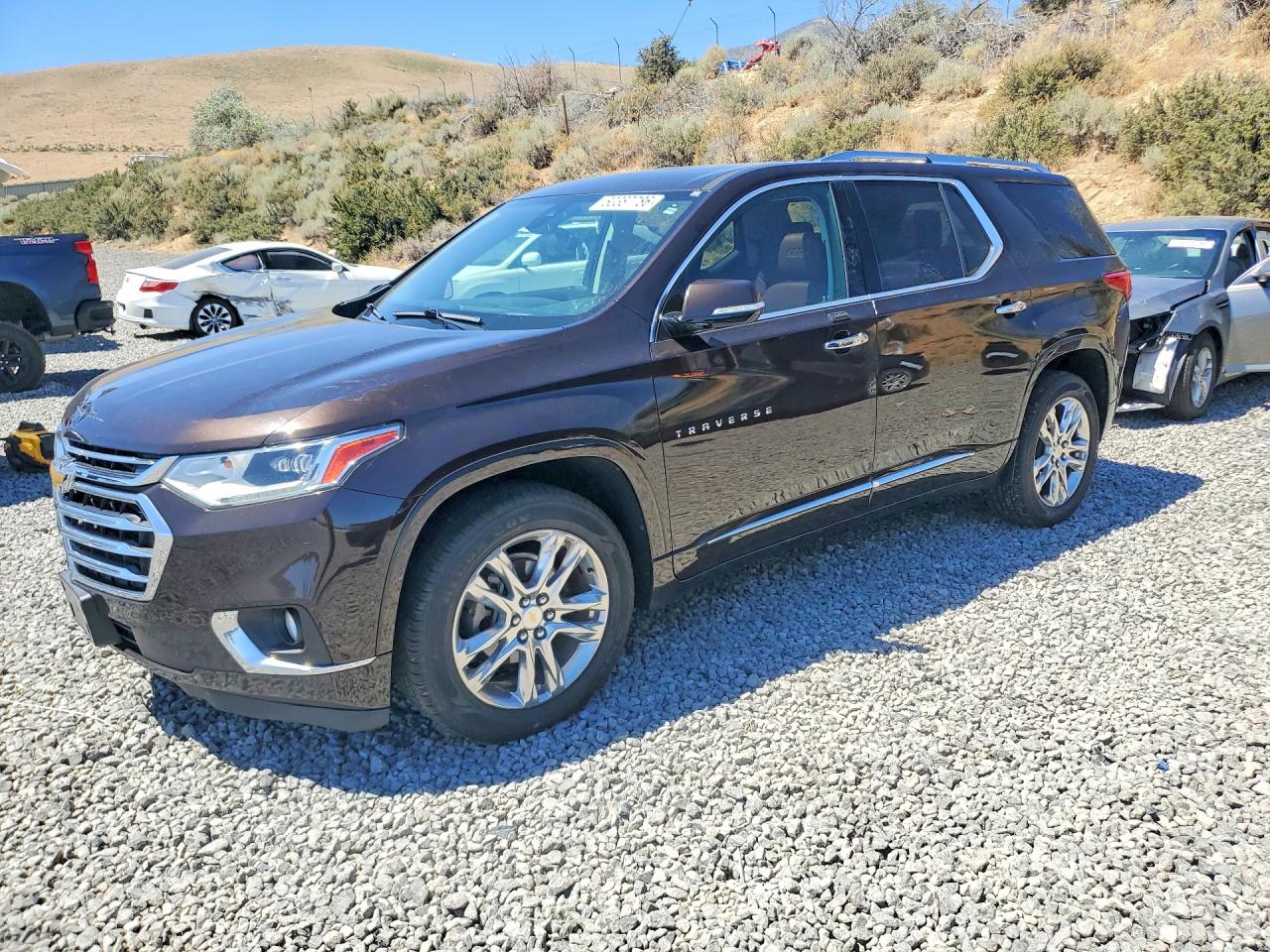 2018 CHEVROLET TRAVERSE HIGH COUNTRY | 1GNEVKKW5JJ156803 | UPCARS
