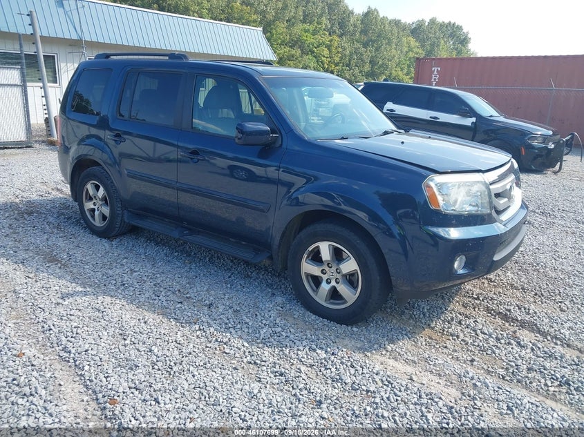 2011 HONDA PILOT EX-L | 5FNYF4H54BB015047 | UPCARS