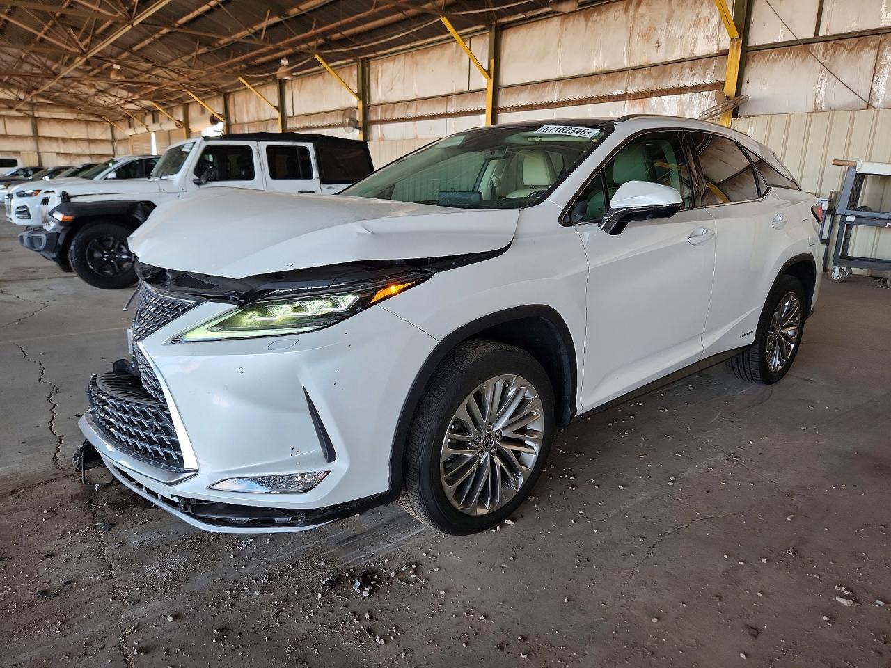 2021 LEXUS RX 450H | 2T2JGMDAXMC065181 | UPCARS