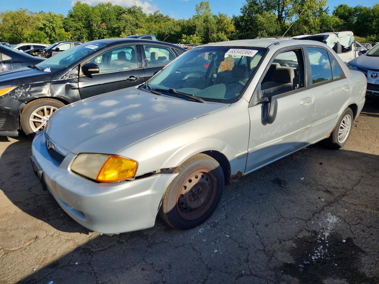 2000 MAZDA PROTEGE DX | JM1BJ222XY0271496 | UPCARS