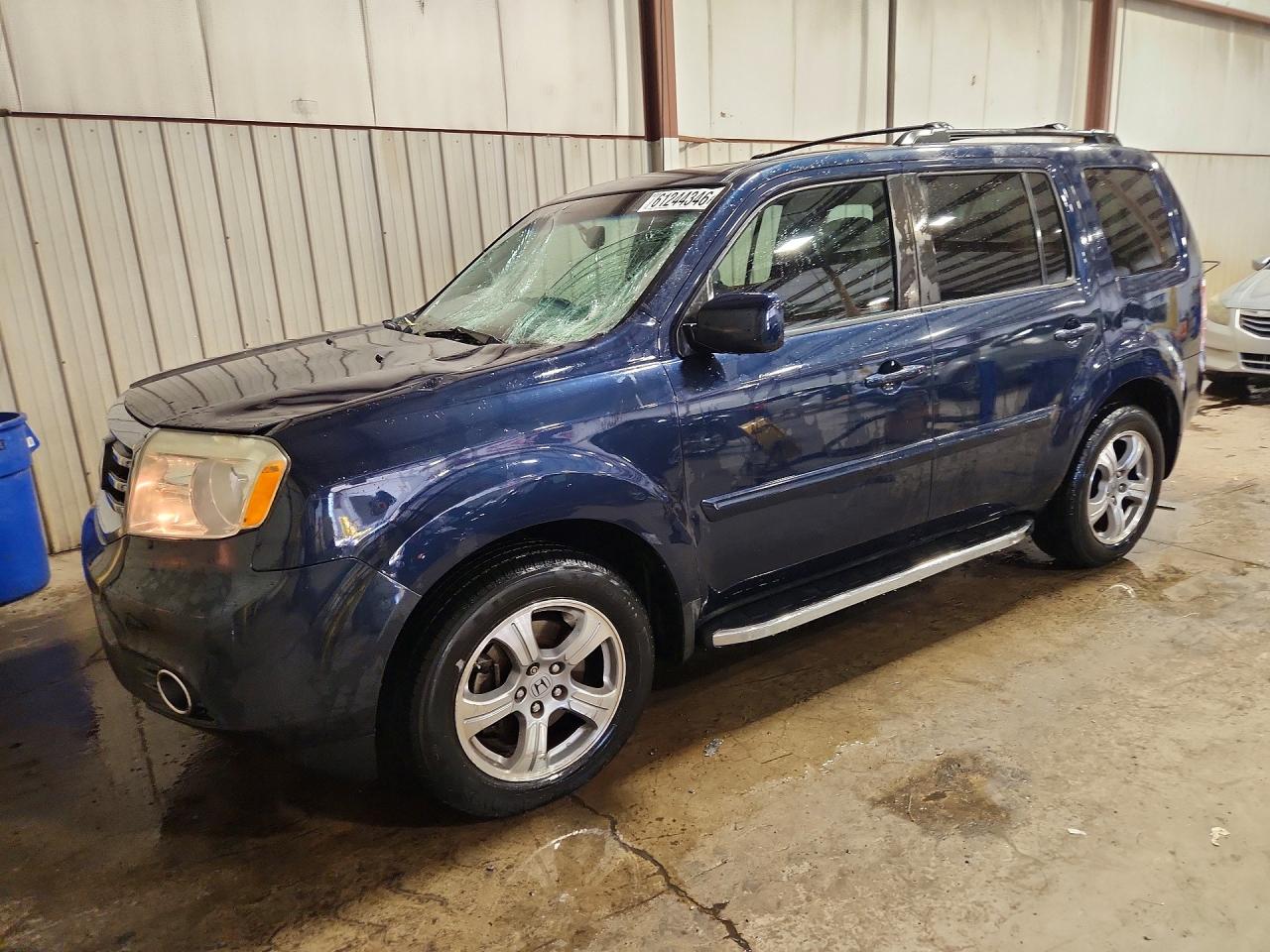 2012 HONDA PILOT EXL | 5FNYF4H59CB048143 | UPCARS