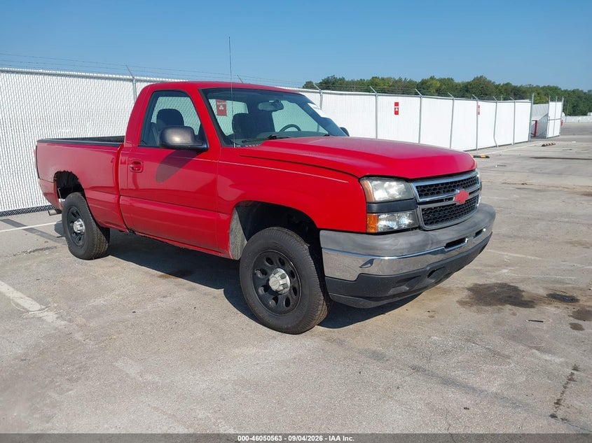 2006 CHEVROLET SILVERADO 1500 WORK TRUCK | 1GCEK14VX6Z262608 | UPCARS