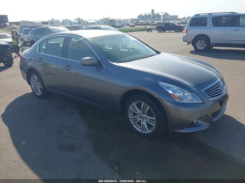 2011 INFINITI G25X | JN1DV6AR3BM653441 | UPCARS