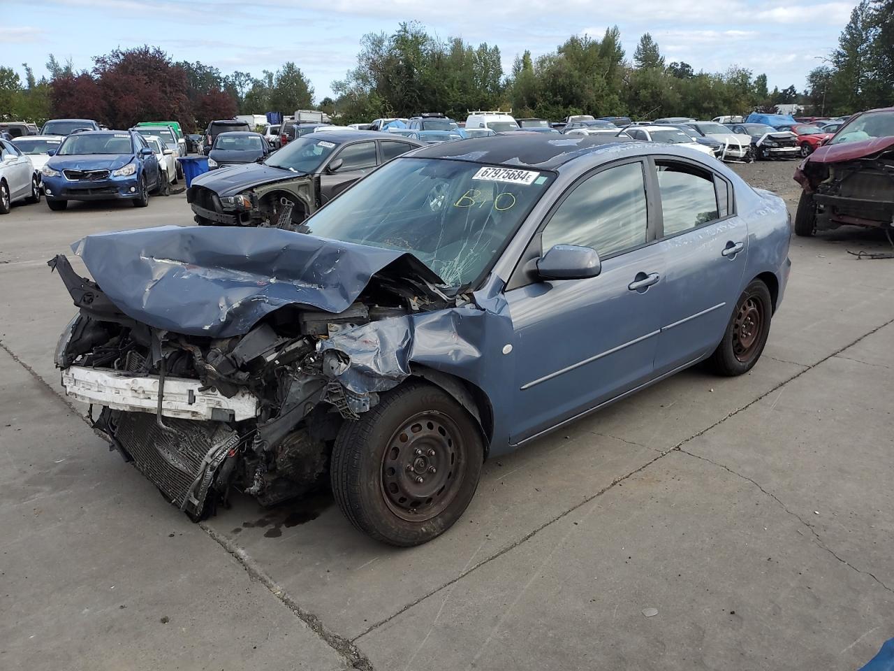 2008 MAZDA 3 | JM1BK12G481869855 | UPCARS
