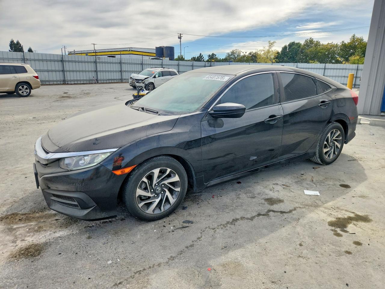 2017 HONDA CIVIC EX | 2HGFC2F70HH504414 | UPCARS