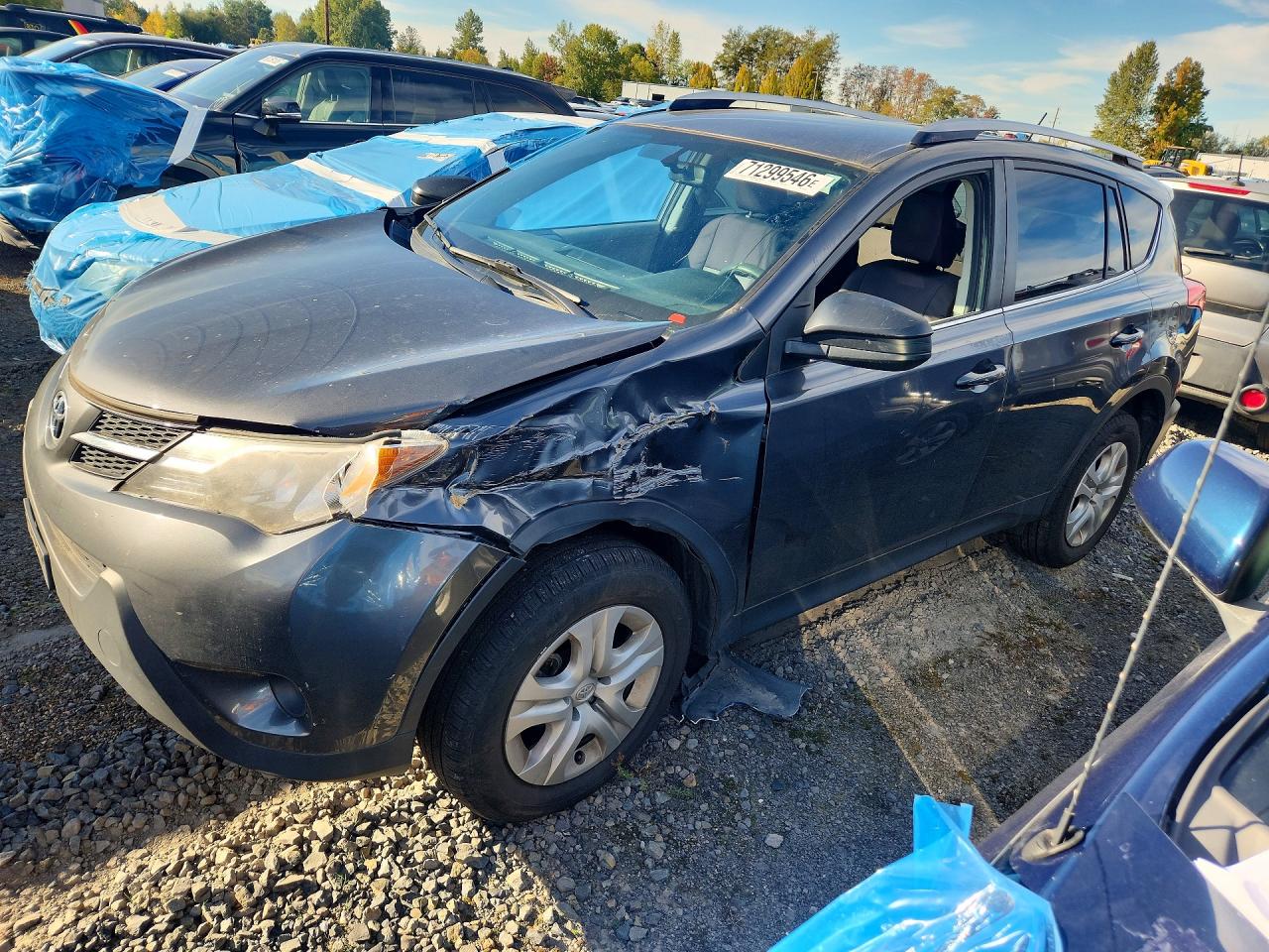 2013 TOYOTA RAV4 LE | JTMBFREV7DD043345 | UPCARS