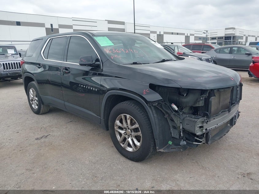 2020 CHEVROLET TRAVERSE FWD LS | 1GNERFKW7LJ224047 | UPCARS
