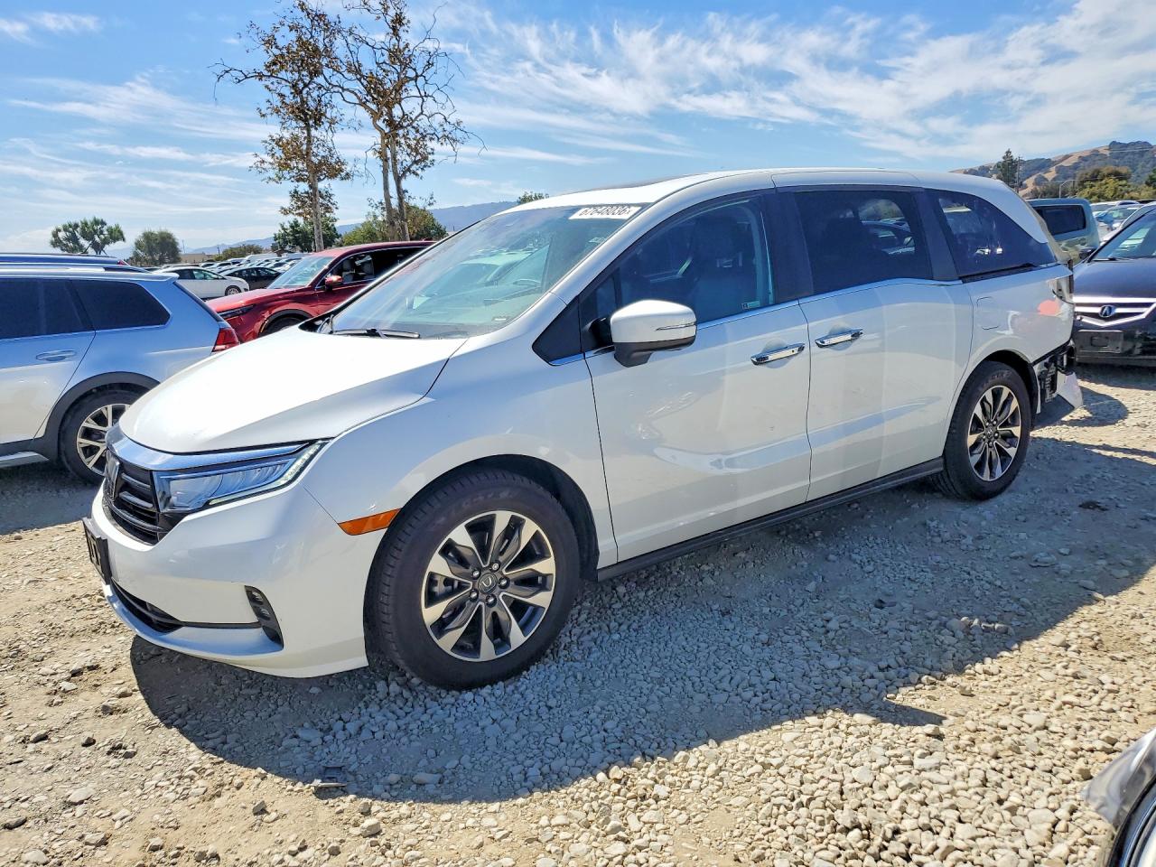 2022 HONDA ODYSSEY EXL | 5FNRL6H72NB066156 | UPCARS