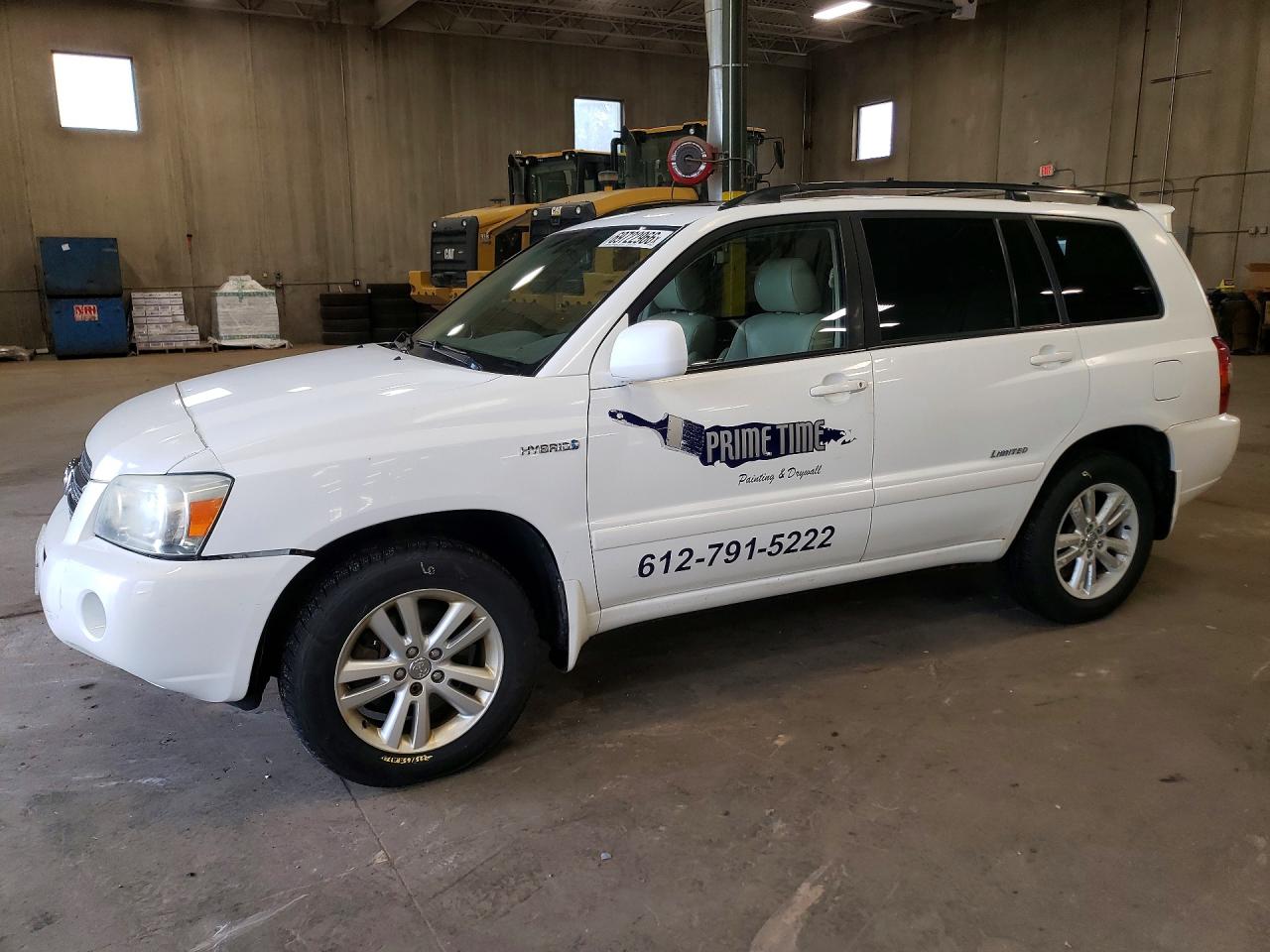 2007 TOYOTA HIGHLANDER HYBRID | JTEEW21A070045372 | UPCARS