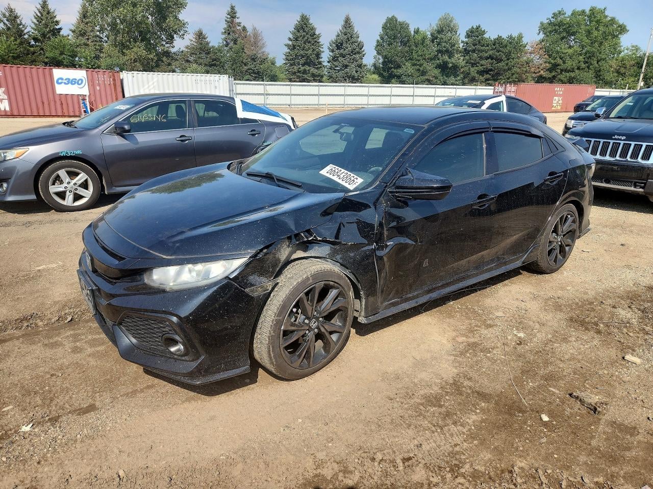 2018 HONDA CIVIC SPORT | SHHFK7G42JU203284 | UPCARS