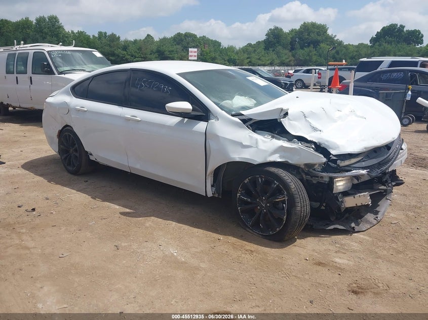 2015 CHRYSLER 200 S | 1C3CCCBB5FN751342 | UPCARS