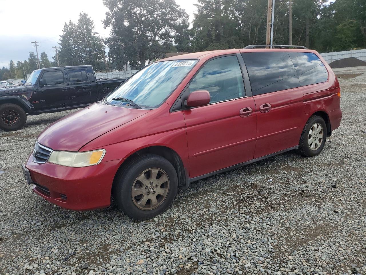 2002 HONDA ODYSSEY EX | 2HKRL186X2H572907 | UPCARS