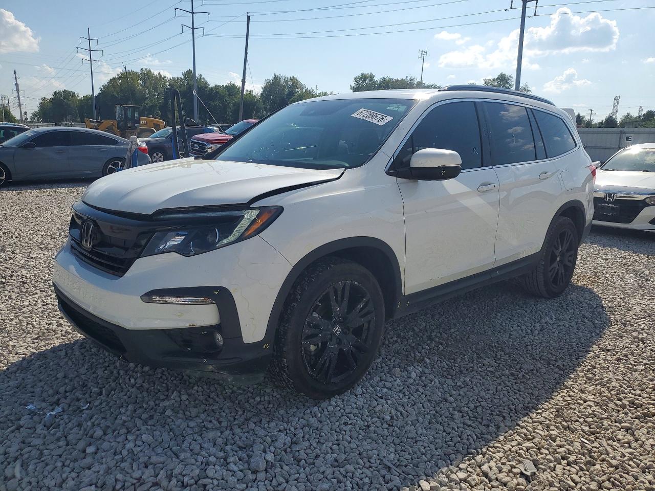 2021 HONDA PILOT SE | 5FNYF6H29MB086524 | UPCARS