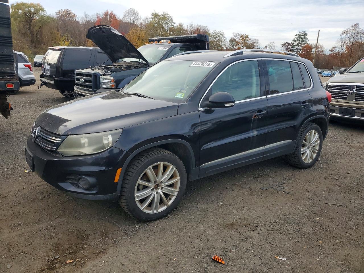 2013 VOLKSWAGEN TIGUAN S | WVGBV3AX5DW562482 | UPCARS