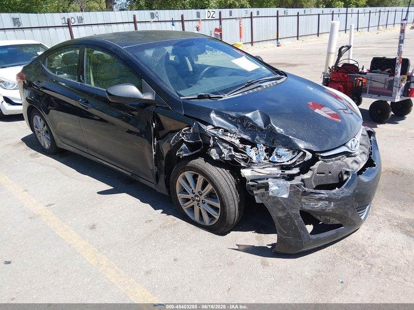 2016 HYUNDAI ELANTRA SE | 5NPDH4AE0GH769543 | UPCARS