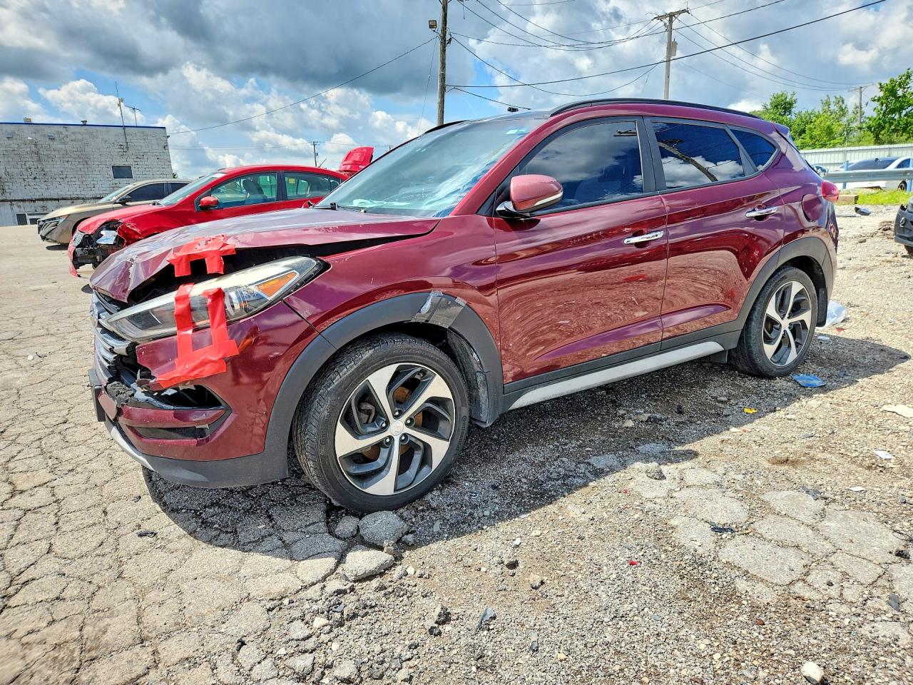 2017 HYUNDAI TUCSON LIMITED | KM8J3CA22HU371111 | UPCARS