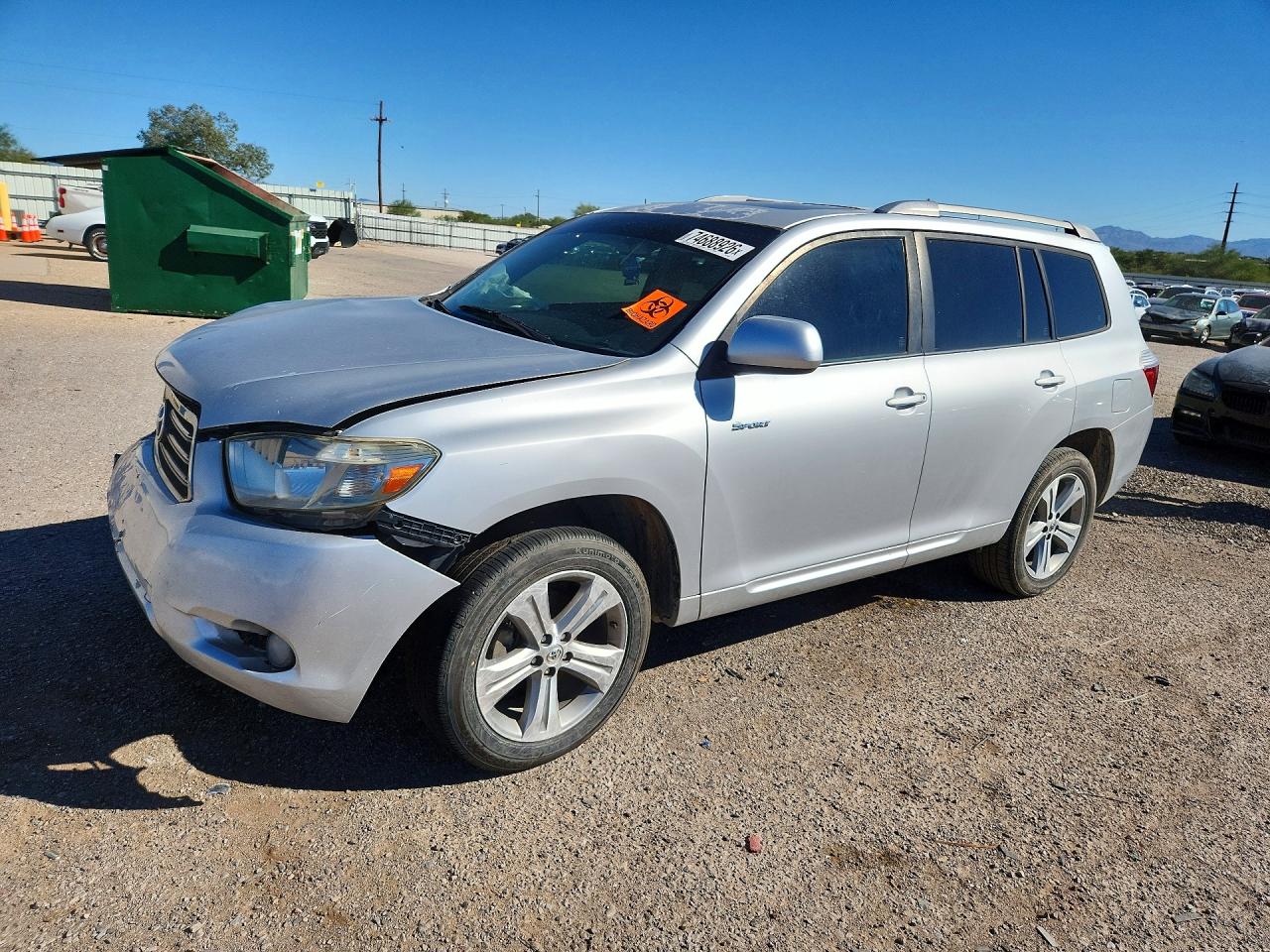 2008 TOYOTA HIGHLANDER SPORT | JTEDS43A582035703 | UPCARS