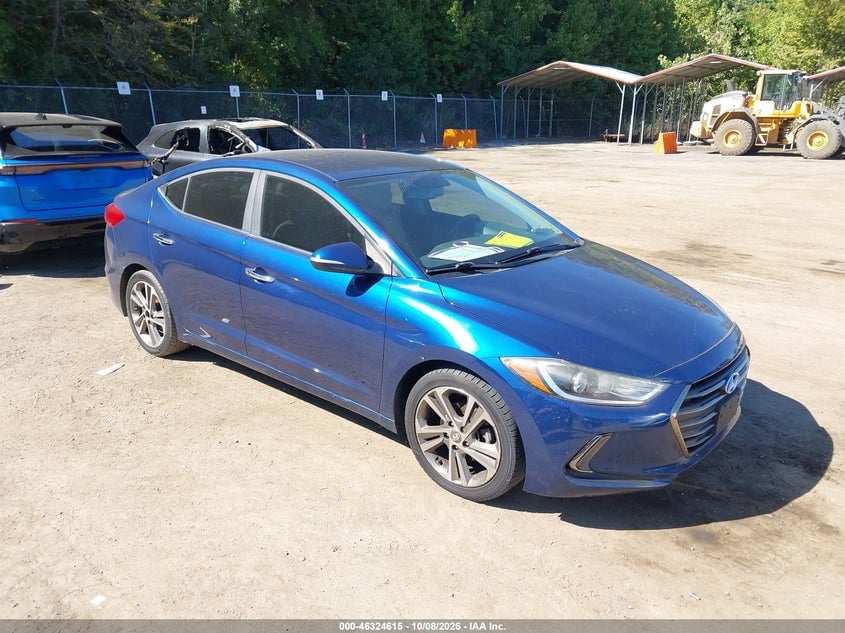 2017 HYUNDAI ELANTRA LIMITED | 5NPD84LF4HH061867 | UPCARS