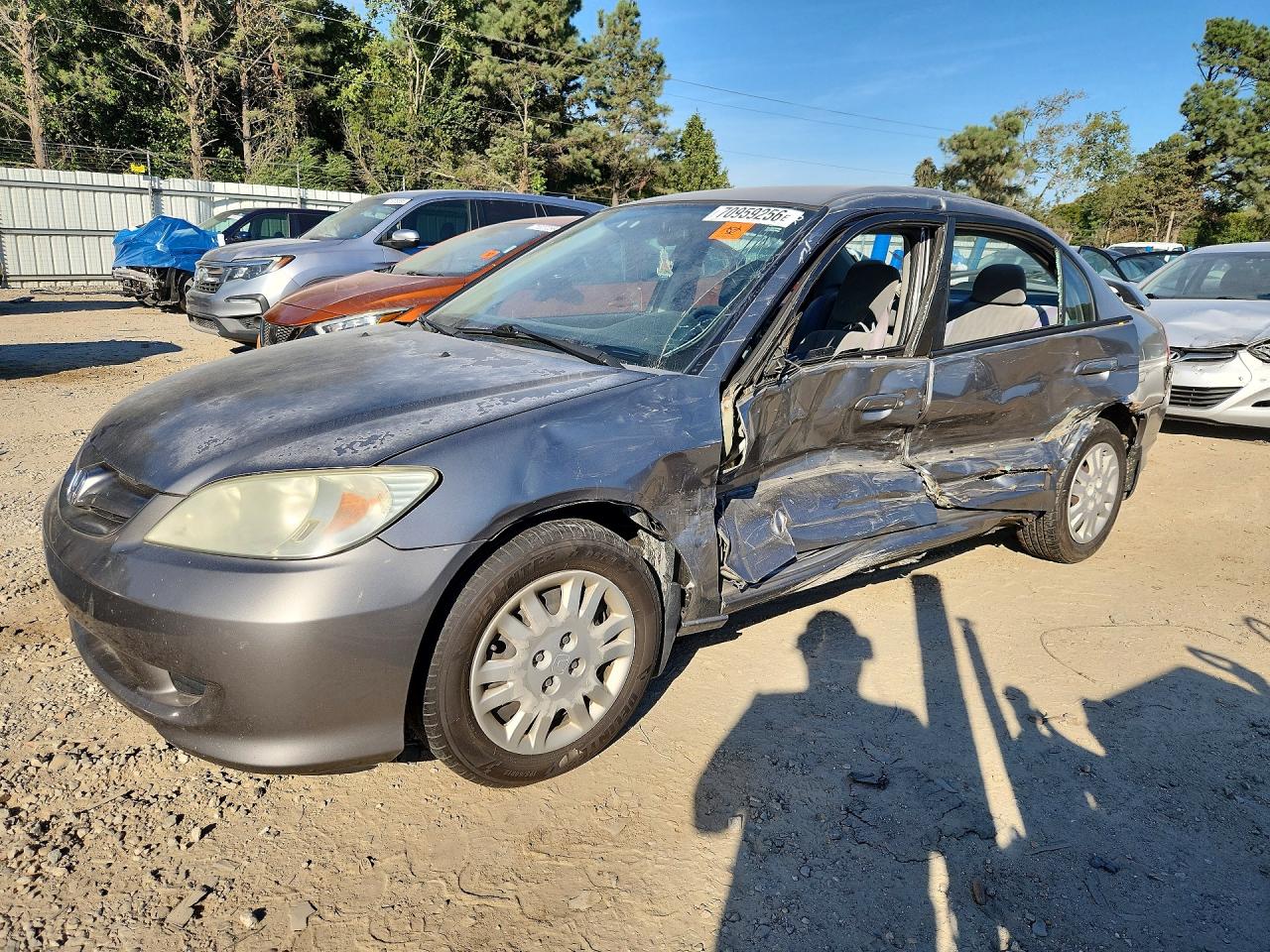 2005 HONDA CIVIC LX | 2HGES16525H584964 | UPCARS