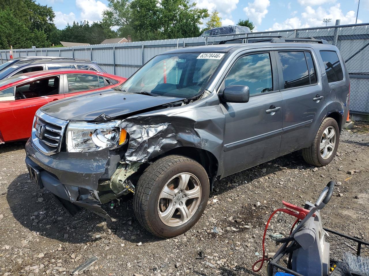 2013 HONDA PILOT EXL | 5FNYF4H59DB037600 | UPCARS
