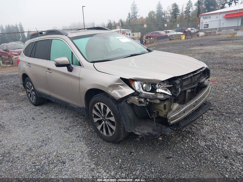2017 SUBARU OUTBACK 2.5I LIMITED | 4S4BSANC4H3337613 | UPCARS